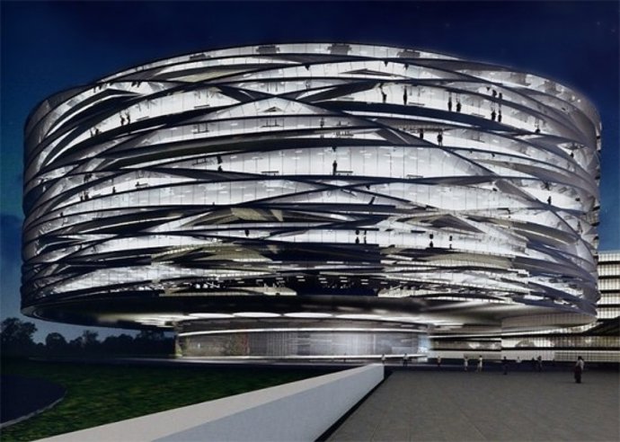 Edificio Del Campus De La Justicia De Madrid