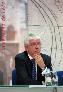 El Rector De La Universidad De León, José Ángel Hermida