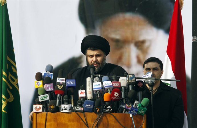 El Clérigo Iraquí Moqtada Al Sadr