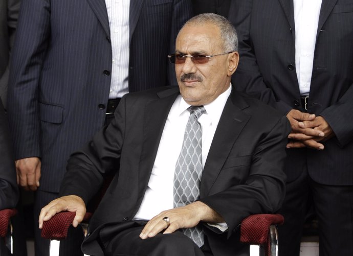El Presidente Yemení, Alí Abdulá Salé