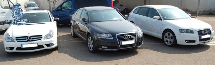 Coches De Alta Gama Recuperados Por La Policía En Esta Operación