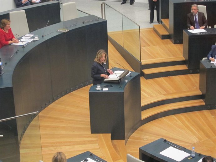 Ana Botella Durante Su Discurso De Investidura