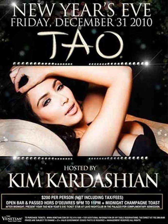 Poster Fiesta De Fin De Año Con Kim Kardashian