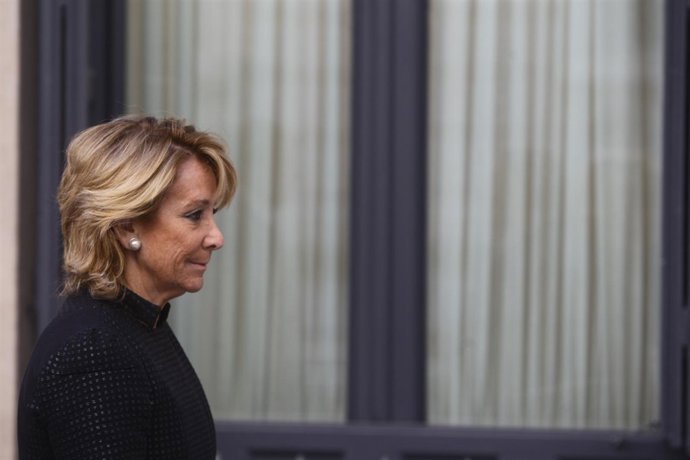 La Presidenta De La Comunidad De Madrid, Esperanza Aguirre