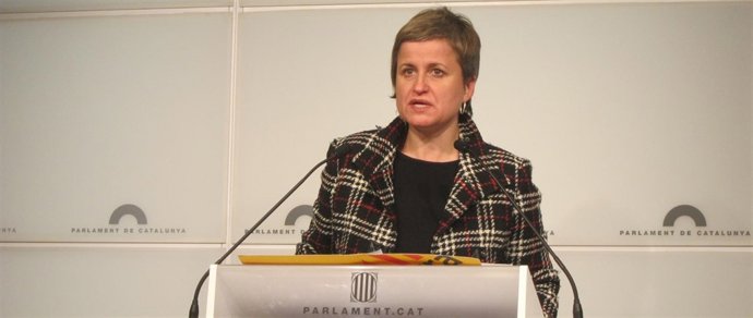 La Diputada De ERC En El Parlament Anna Simó