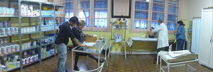 El Servicio 'Gota De Leche'