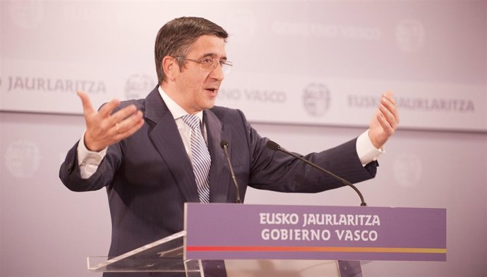 Patxi López, En Rueda De Prensa