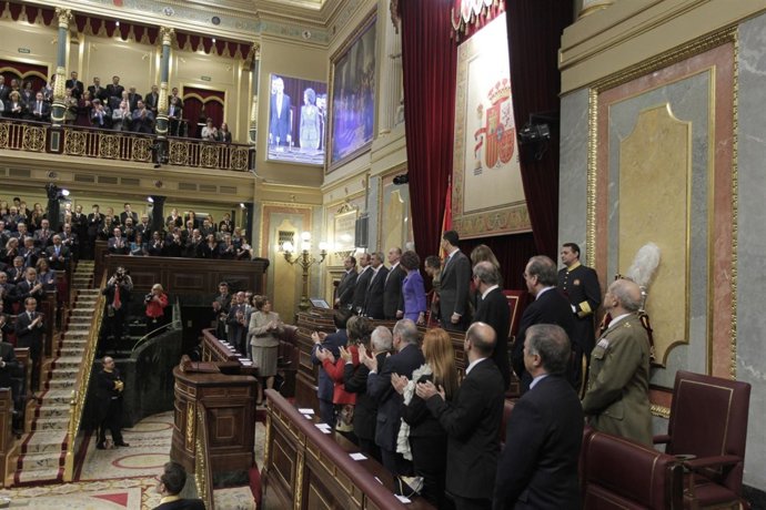 Los Reyes En La Apertura Solemne De La X Legislatura