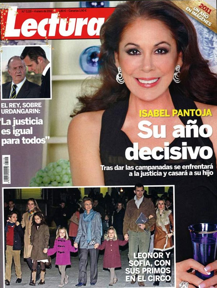 Isabel Pantoja En La Portada De 'Lecturas'