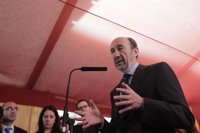Rubalcaba invita a "militantes y simpatizantes" a la presentación de su candidatura
