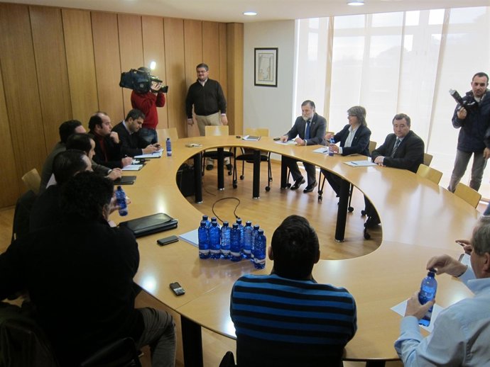 Reunión De La Conselleira Do Mar Con Representantes Del Sector