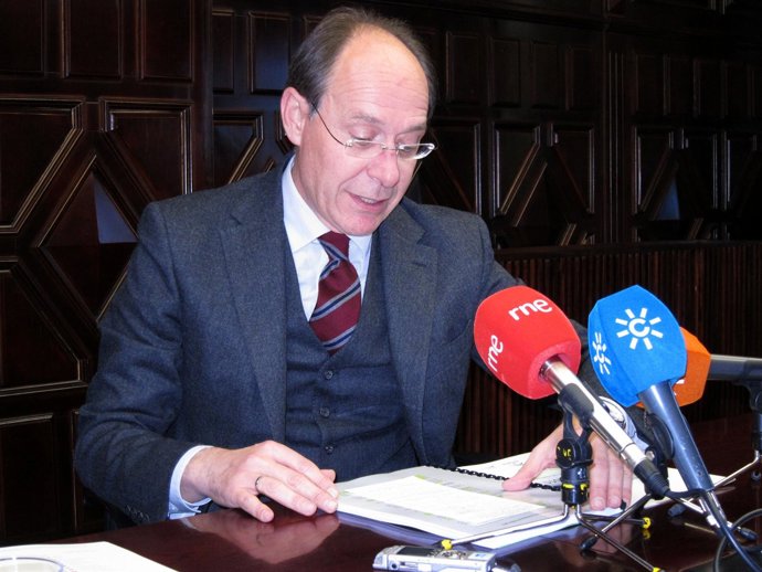 El Consejero De Medio Ambiente, José Juan Díaz Trillo