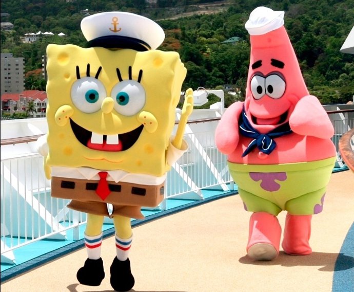 Crucero Desde Barcelona Con Bob Esponja Y Personajes De Nicklodeon