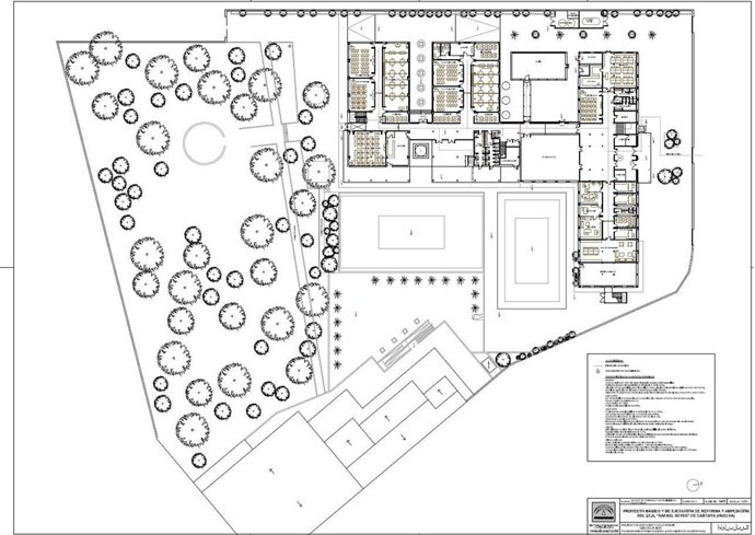 Planta Del IES Rafael Reyes De Cartaya. 
