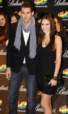 Rudy Fernández Y Helen Lindes En Los Premios 40 Principales 