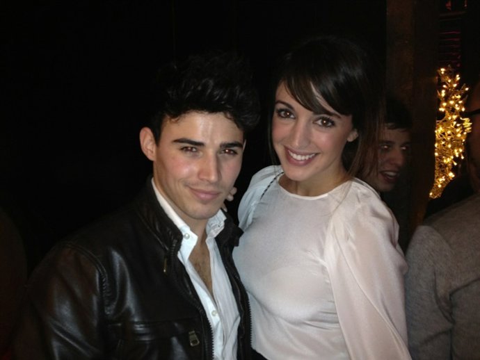 Ángel Capel Y Noelia López Juntos De Fiesta 