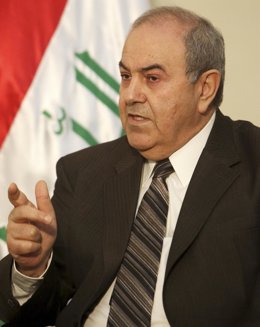 El Ex Primer Ministro Y Principal Lider Suní, Iyad Allawi