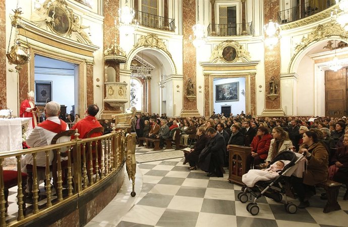 Monseñor Osoro Durante La Celebración Eucarística