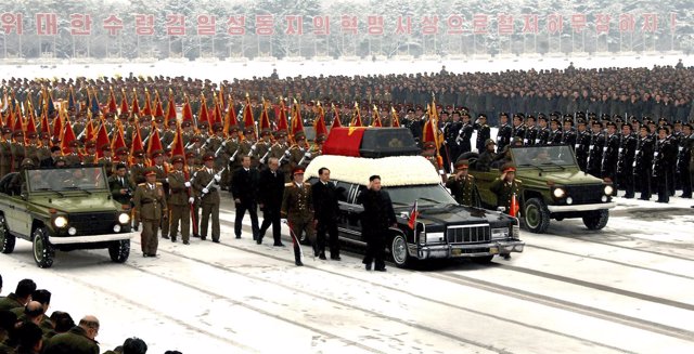 Kim Jong Un Preside El Funeral De Su Padre En Corea Del Norte