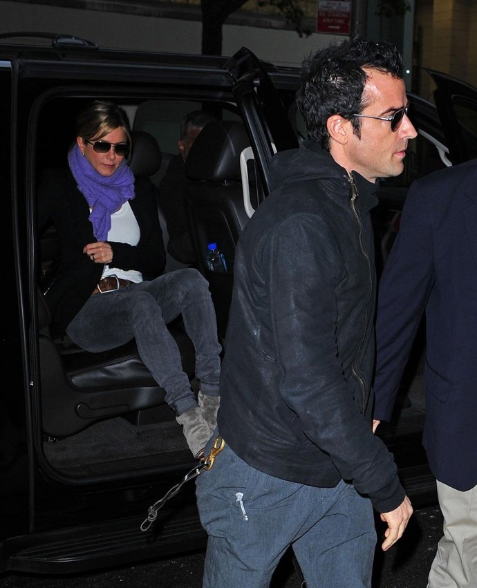 Jennifer Aniston & Justin Theroux 