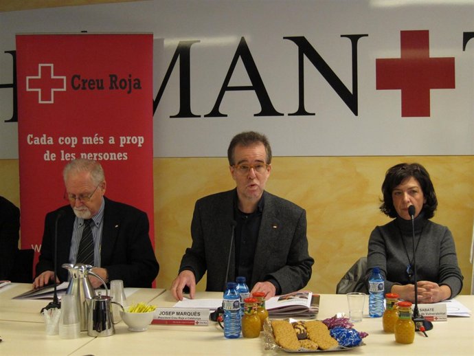 El Presidente De Cruz Roja Catalunya, Josep Marquès