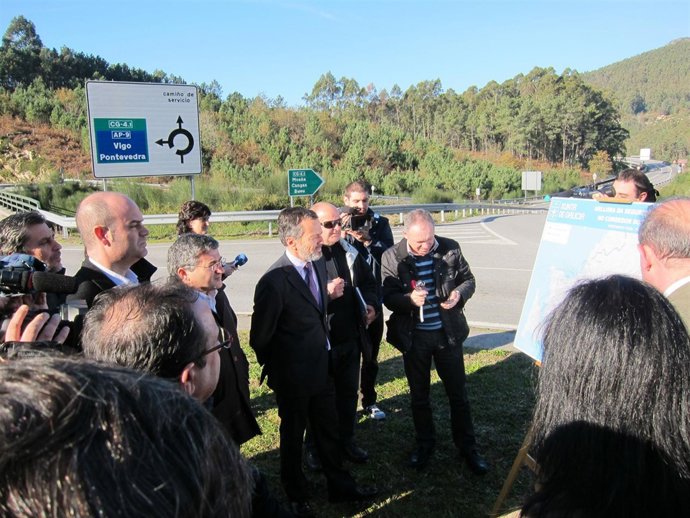 El Conselleiro De Medio Ambiente, Agustín Hernández, En El Corredor Do Morrazo