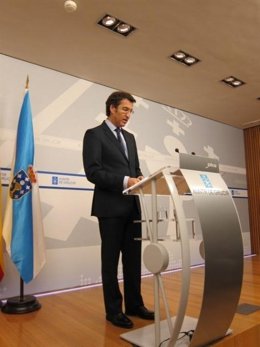 Feijóo En Rueda De Prensa Del Consello