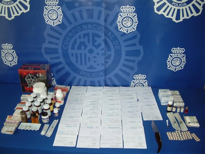 Pastillas Anabolizantes Drogas Intervenidas Por La Policía