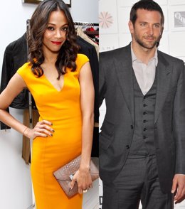 Montaje Zoe Saldana Y Bradley Cooper