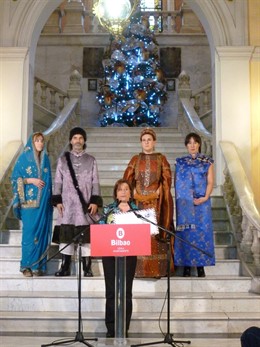 Presentación De La Cabalgata De Bilbao