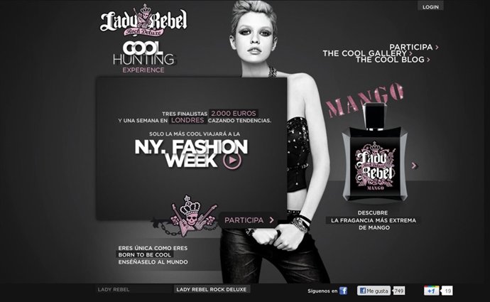 Pantallazo Web De Mango