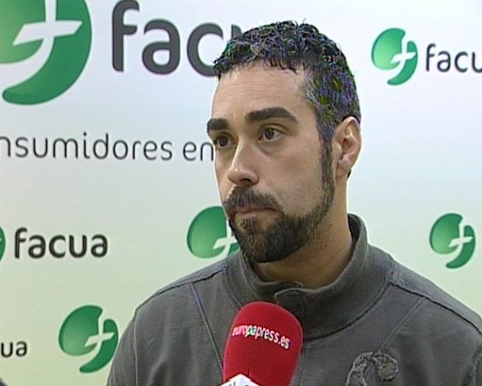 El portavoz de Facua, Rubén Sánchez.