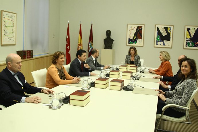 Ana Botella En La Reunión Municipal Del Ayuntamiento De Madrid