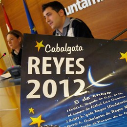 Cartel De La Cabalgata De Reyes Con Pedro Muro Y María Eizaga