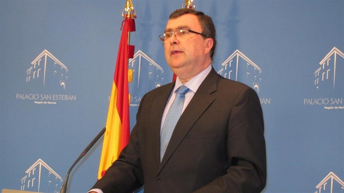 El Consejero Y Portavoz Gobierno Murciano, José Ballesta