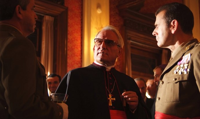 Rodaje de la serie sobre el cardenal Tarancón