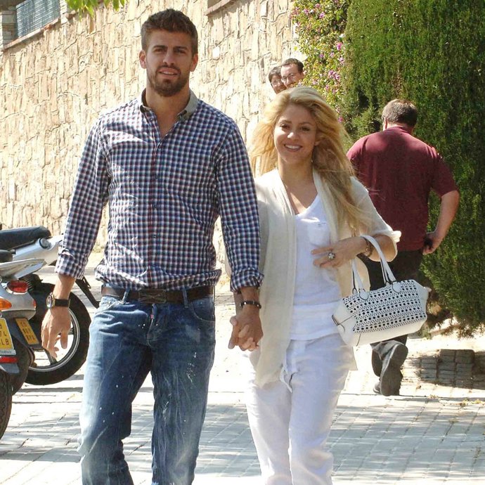 Shakira Y Gerard Piqué En Barcelona