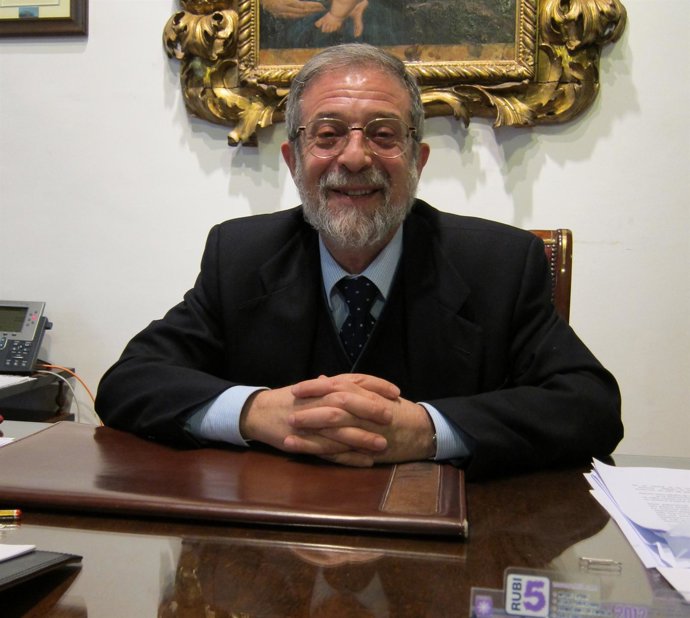 El Rector De La Universidad De Valladolid, Marcos Sacristán