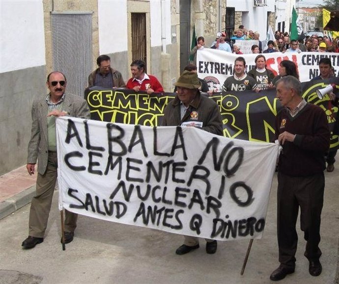 Protesta ATC Extremadura