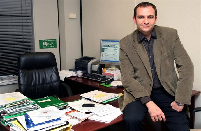 Secretario General De ASAJA Murcia, Alfonso Gálvez Caravaca