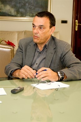El Presidente De La Diputación De Huelva, Ignacio Caraballo, En Una Entrevista.