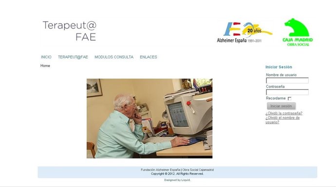 Página Web 'Terapeut@FAE'