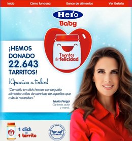 Cartel De La Campaña Solidaria De Hero Baby