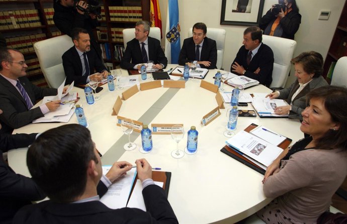 O XEFE DO EXECUTIVO GALEGO PRESIDE A REUNION SEMANAL DO CONSELLO DA XUNTA.