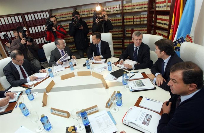 O XEFE DO EXECUTIVO GALEGO PRESIDE A REUNION SEMANAL DO CONSELLO DA XUNTA.