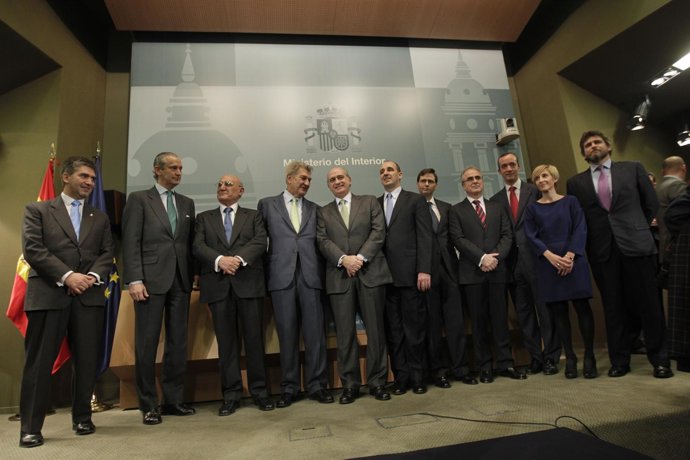 Jorge Fernández Díez En La Toma De Posesión De Cargos Del Ministerio De Interior