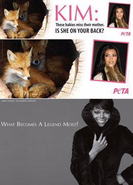 Iamgen Anuncios PETA