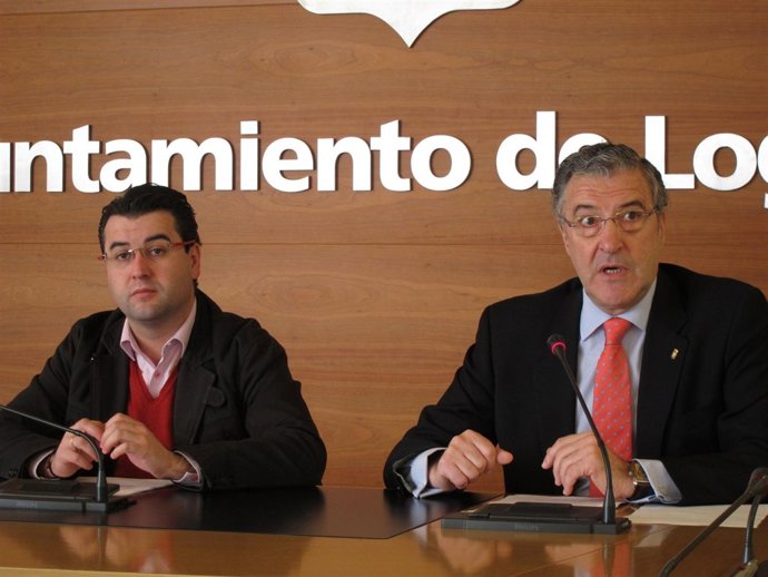 Los Concejales Javier Merino Y Felipe Royo