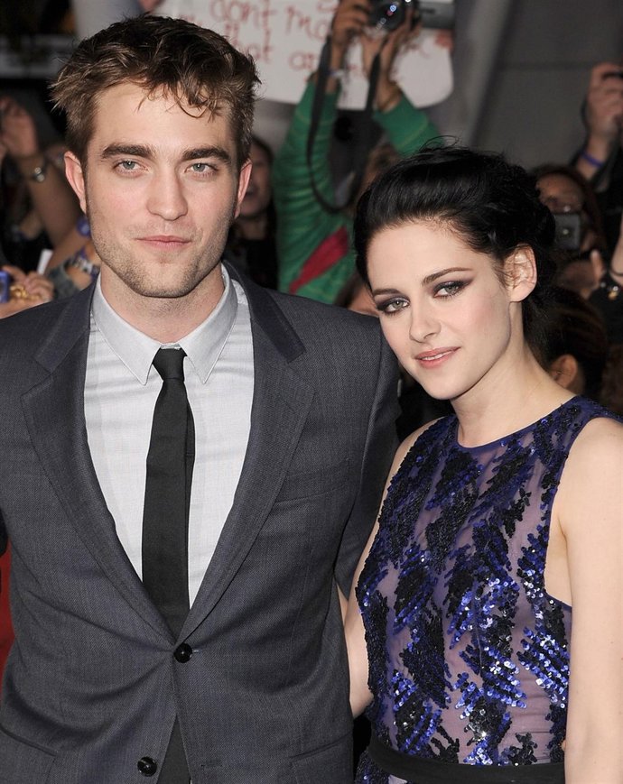 Robert Pattinson Y Kristen Stewart Posando