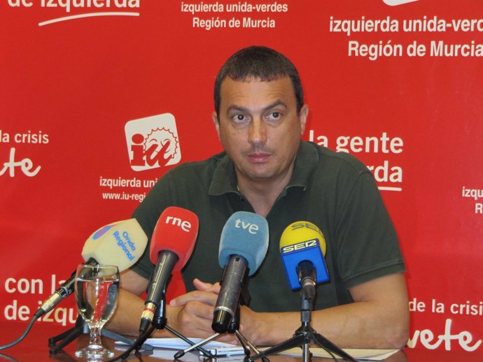 El Coordinador De IU-Verdes En La Región De Murcia, José Antonio Pujante
